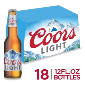 Coors Light Bottle